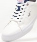 Ανδρικά Παπούτσια Casual Kenton.Flag.M Άσπρο Δέρμα Pepe Jeans Ανδρικά Παπούτσια Casual Kenton.Flag.M Άσπρο Δέρμα Pepe Jeans