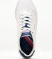 Men Casual Shoes Kenton.Flag.M White Leather Pepe Jeans