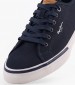 Men Casual Shoes Kenton.Smart.22 Blue Fabric Pepe Jeans