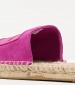 Women Flats Siva.Berry Pink Buckskin Pepe Jeans