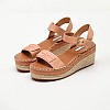 Women Platforms Low Witney.Brand Orange ECOleather Pepe Jeans Women Platforms Low Witney.Brand Orange ECOleather Pepe Jeans