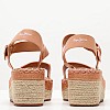 Women Platforms Low Witney.Brand Orange ECOleather Pepe Jeans Women Platforms Low Witney.Brand Orange ECOleather Pepe Jeans