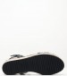 Women Platforms Low Witney.Jacquard Black Fabric Pepe Jeans