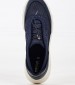 Women Casual Shoes Alleniee.Str Blue Fabric Geox