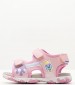 Kids Flip Flops & Sandals Bs.Flaffee Pink ECOleather Geox