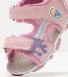 Kids Flip Flops & Sandals Bs.Flaffee Pink ECOleather Geox