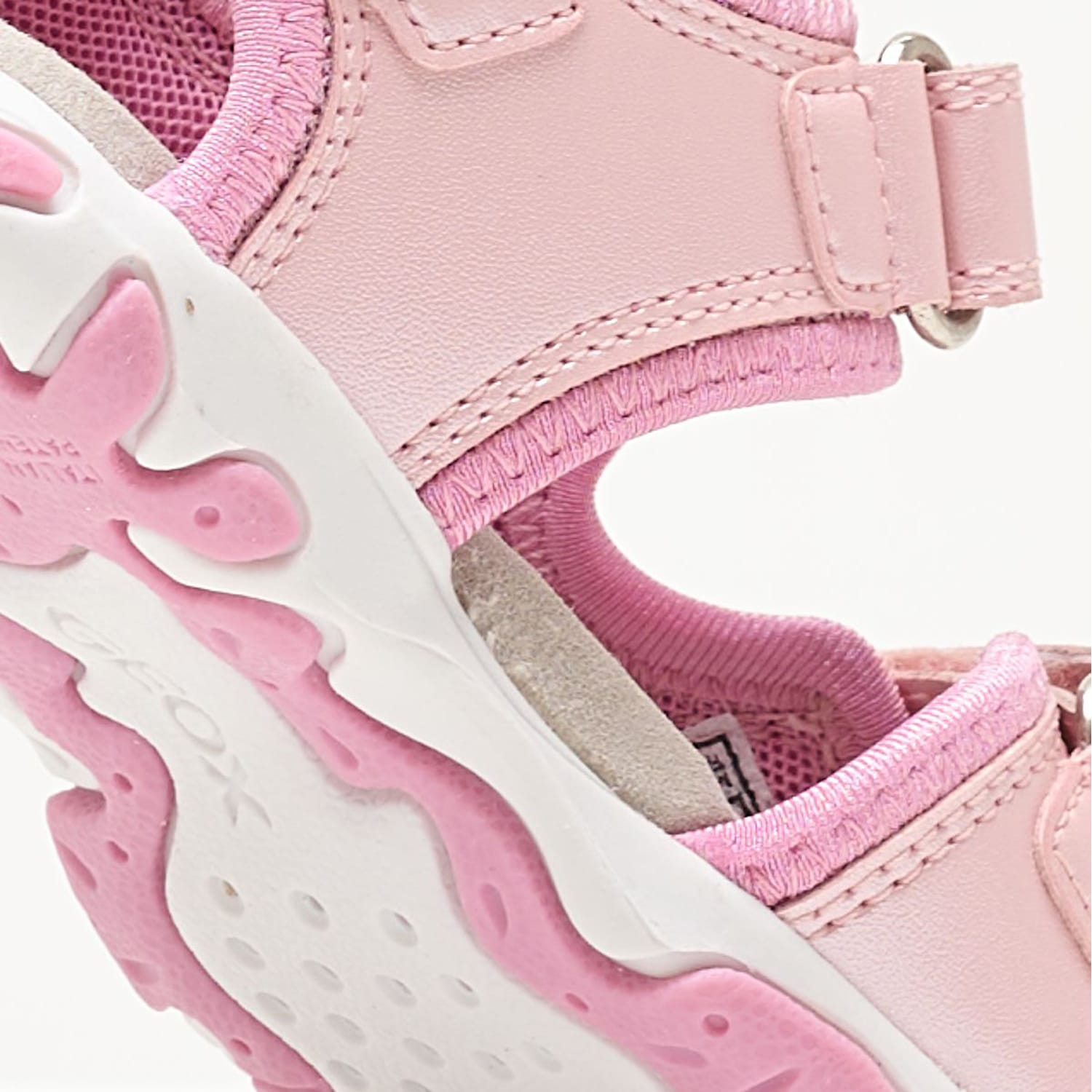 Kids Flip Flops & Sandals Bs.Flaffee Pink ECOleather Geox Kids Flip Flops & Sandals Bs.Flaffee Pink ECOleather Geox