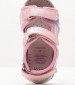 Kids Flip Flops & Sandals Bs.Flaffee Pink ECOleather Geox