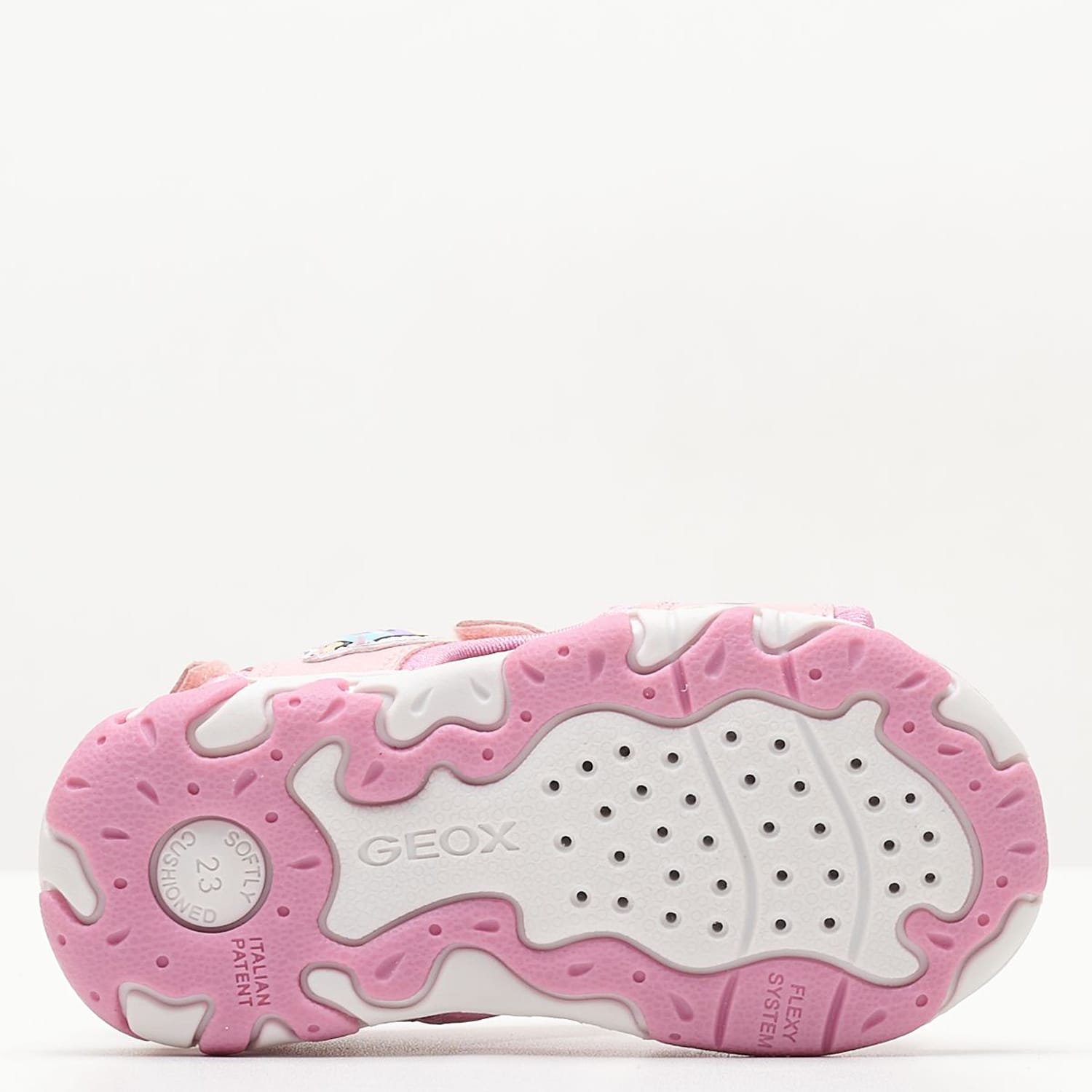 Kids Flip Flops & Sandals Bs.Flaffee Pink ECOleather Geox Kids Flip Flops & Sandals Bs.Flaffee Pink ECOleather Geox