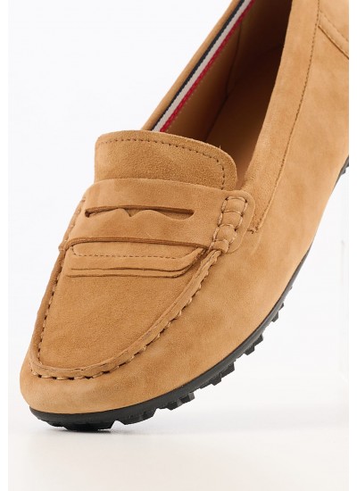 Women Moccasins D.Kosmopolis Tabba Buckskin Geox