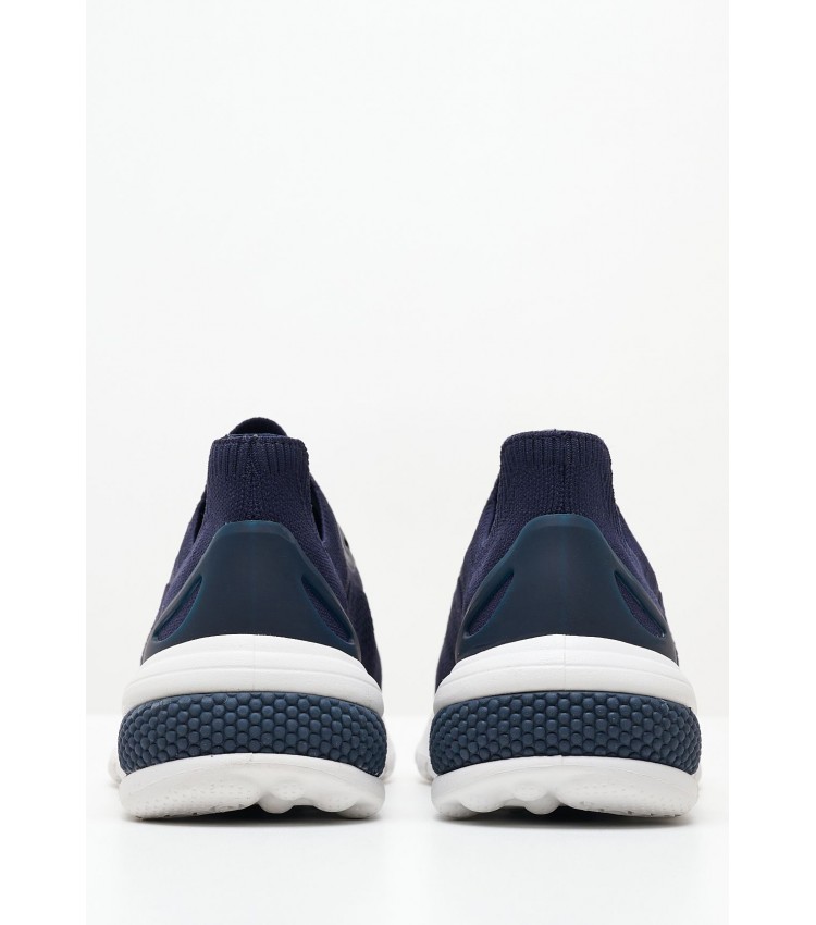 Women Casual Shoes Spherica.Actif Blue Fabric Geox