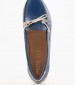 Women Sailing Shoes D.Vega Blue Leather Geox