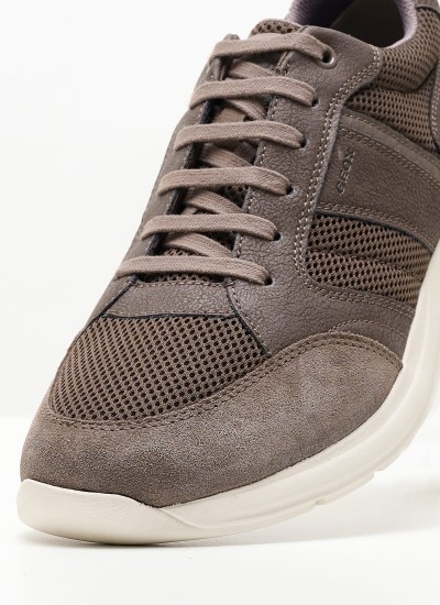 Ανδρικά Παπούτσια Casual Damiano Πούρο ECOleather Geox
