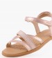 Kids Flip Flops & Sandals Karyl Pink ECOleather Geox