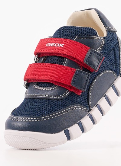 Παιδικά Παπούτσια Casual Todo.B Κόκκινο ECOleather Geox