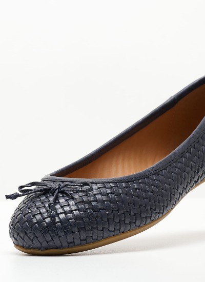 Γυναικεία Flats Brionia.High.F Μαύρο Δέρμα Geox