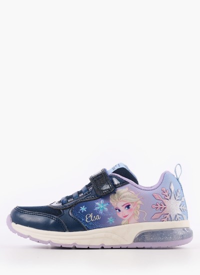 Παιδικά Παπούτσια Casual Spaceclub.Elsa Μπλε ECOleather Geox