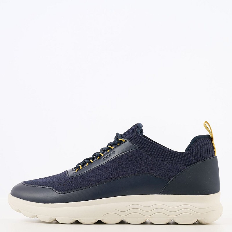Men Casual Shoes Spherica.23 Blue Fabric Geox