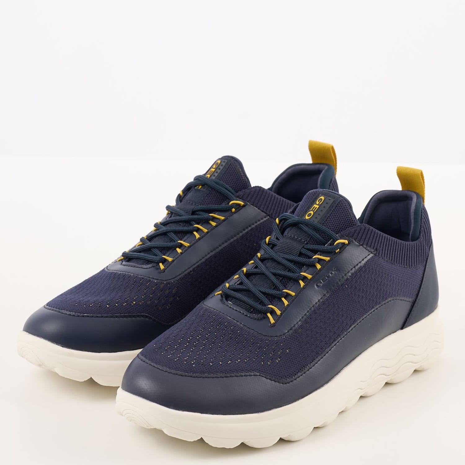 Ανδρικά Παπούτσια Casual Spherica.23 Μπλε Ύφασμα Geox Ανδρικά Παπούτσια Casual Spherica.23 Μπλε Ύφασμα Geox