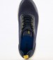 Men Casual Shoes Spherica.23 Blue Fabric Geox