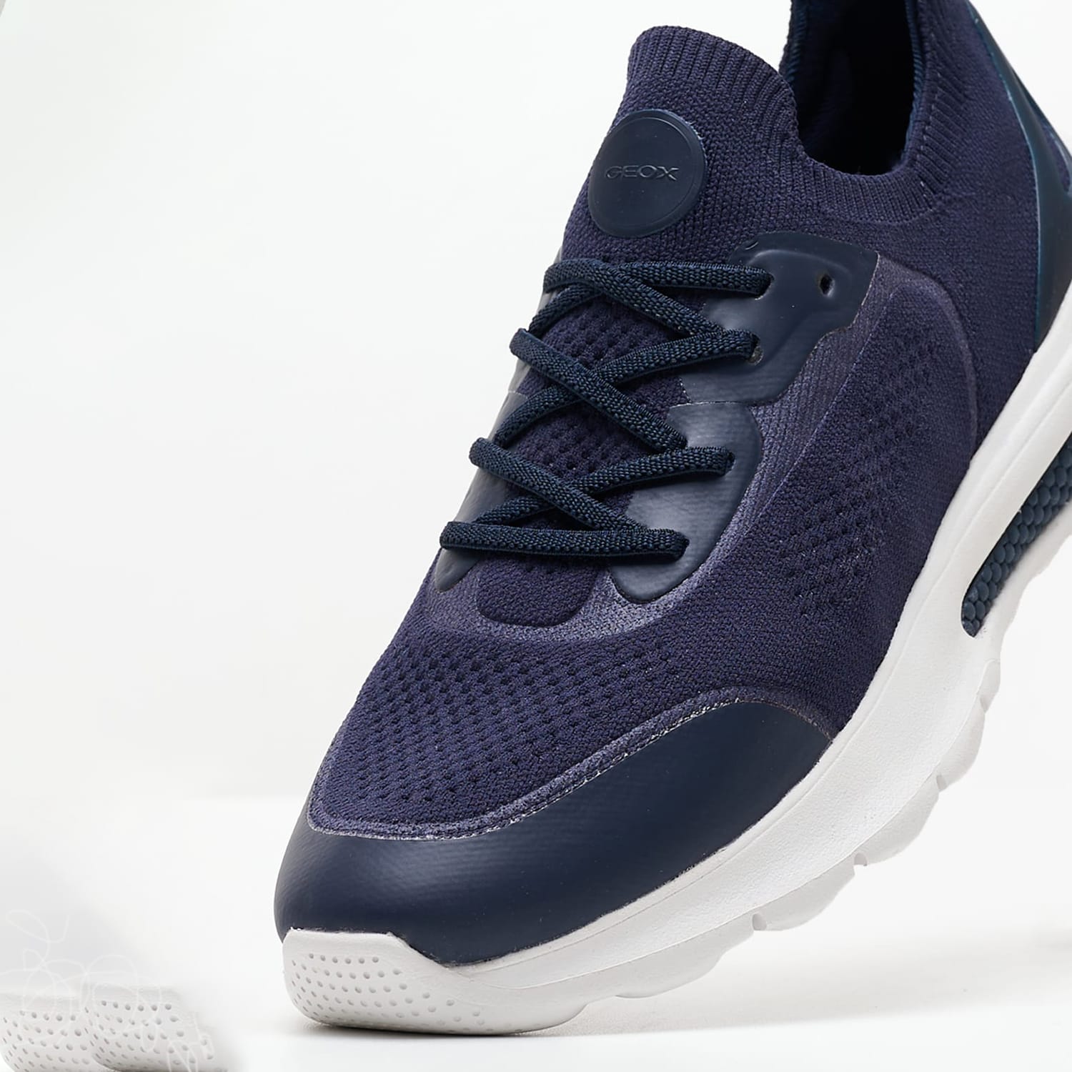 Γυναικεία Παπούτσια Casual Spherica.Actif Μπλε Ύφασμα Geox