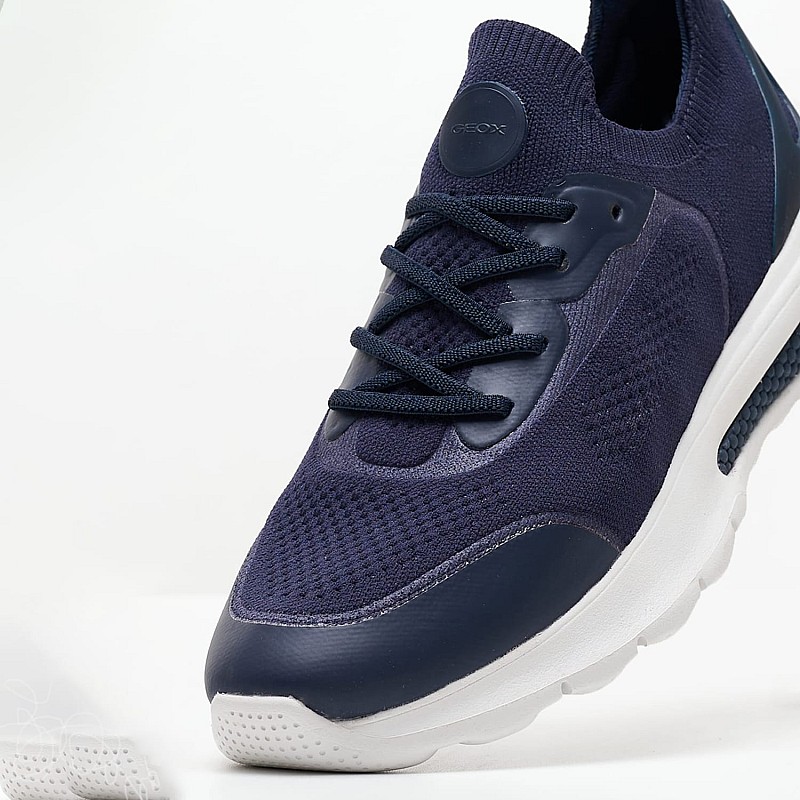 Γυναικεία Παπούτσια Casual Spherica.Actif Μπλε Ύφασμα Geox