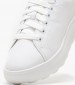Women Casual Shoes Spherica.Dec4 White Leather Geox