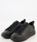 Men Casual Shoes Spherica.Ec4 Black Leather Geox