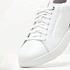 Ανδρικά Παπούτσια Casual Spherica.Ec4 Άσπρο Δέρμα Geox Casual - Sneakers Geox Spherica.Ec4-White