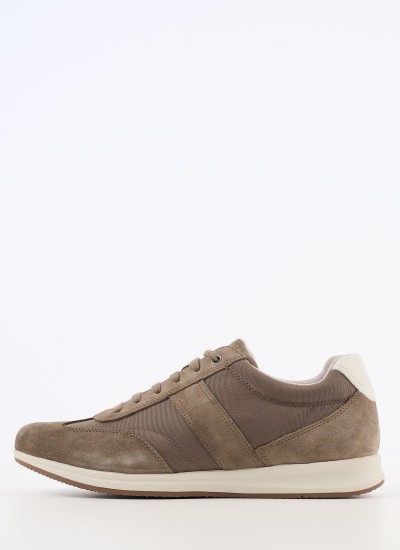 Ανδρικά Παπούτσια Casual U.Avery.N Πούρο Δέρμα Καστόρι Geox