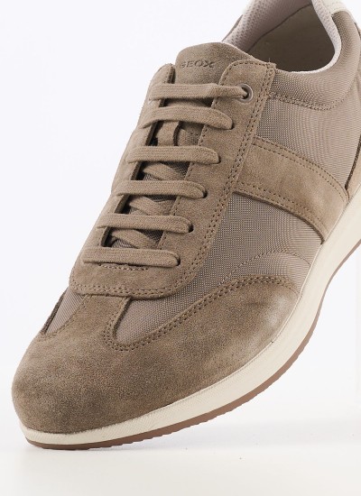 Ανδρικά Παπούτσια Casual U.Avery.N Πούρο Δέρμα Καστόρι Geox