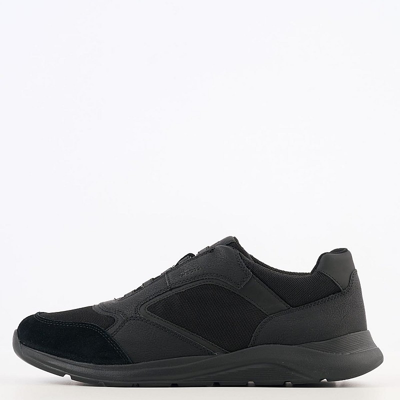 Ανδρικά Παπούτσια Casual U.Damiano.B Μαύρο ECOleather Geox
