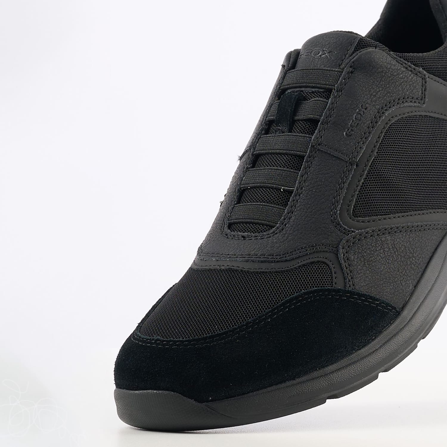 Ανδρικά Παπούτσια Casual U.Damiano.B Μαύρο ECOleather Geox