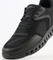 Men Casual Shoes U.Outstream Black Fabric Geox