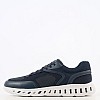 Men Casual Shoes U.Outstream Blue Fabric Geox Men Casual Shoes U.Outstream Blue Fabric Geox