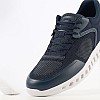 Men Casual Shoes U.Outstream Blue Fabric Geox Men Casual Shoes U.Outstream Blue Fabric Geox