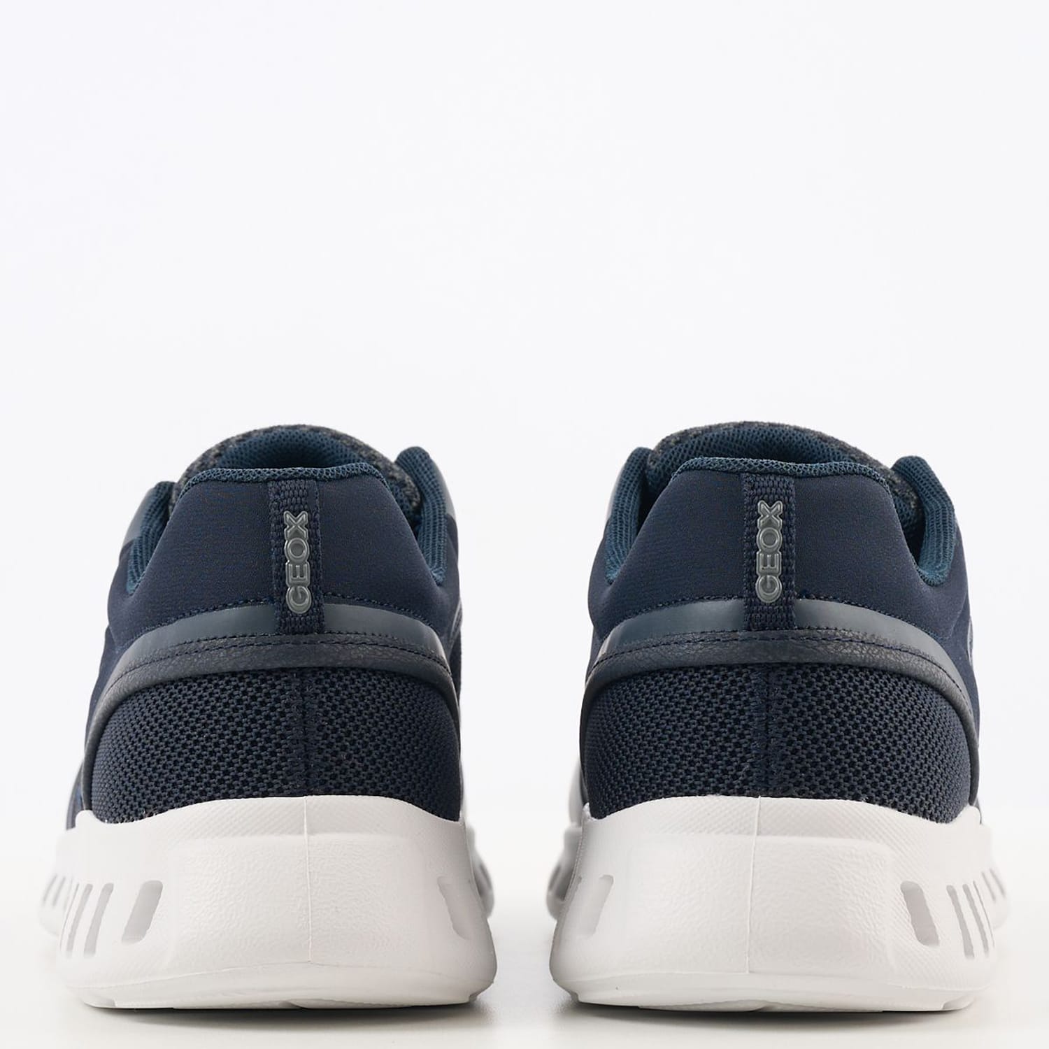 Men Casual Shoes U.Outstream Blue Fabric Geox Men Casual Shoes U.Outstream Blue Fabric Geox