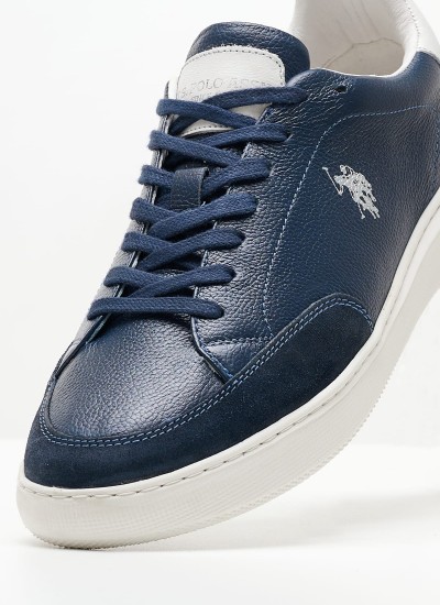 Ανδρικά Παπούτσια Casual Wilys003 Άσπρο ECOleather U.S. Polo Assn.