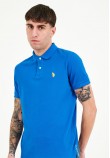 Men T-Shirts King.N Blue Cotton U.S. Polo Assn.