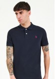 Ανδρικές Μπλούζες King.N Σκούρο Μπλε Βαμβάκι U.S. Polo Assn.