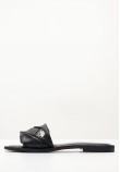 Women Flats Linda003 Black Leather U.S. Polo Assn.