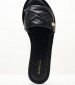 Women Flats Linda003 Black Leather U.S. Polo Assn.