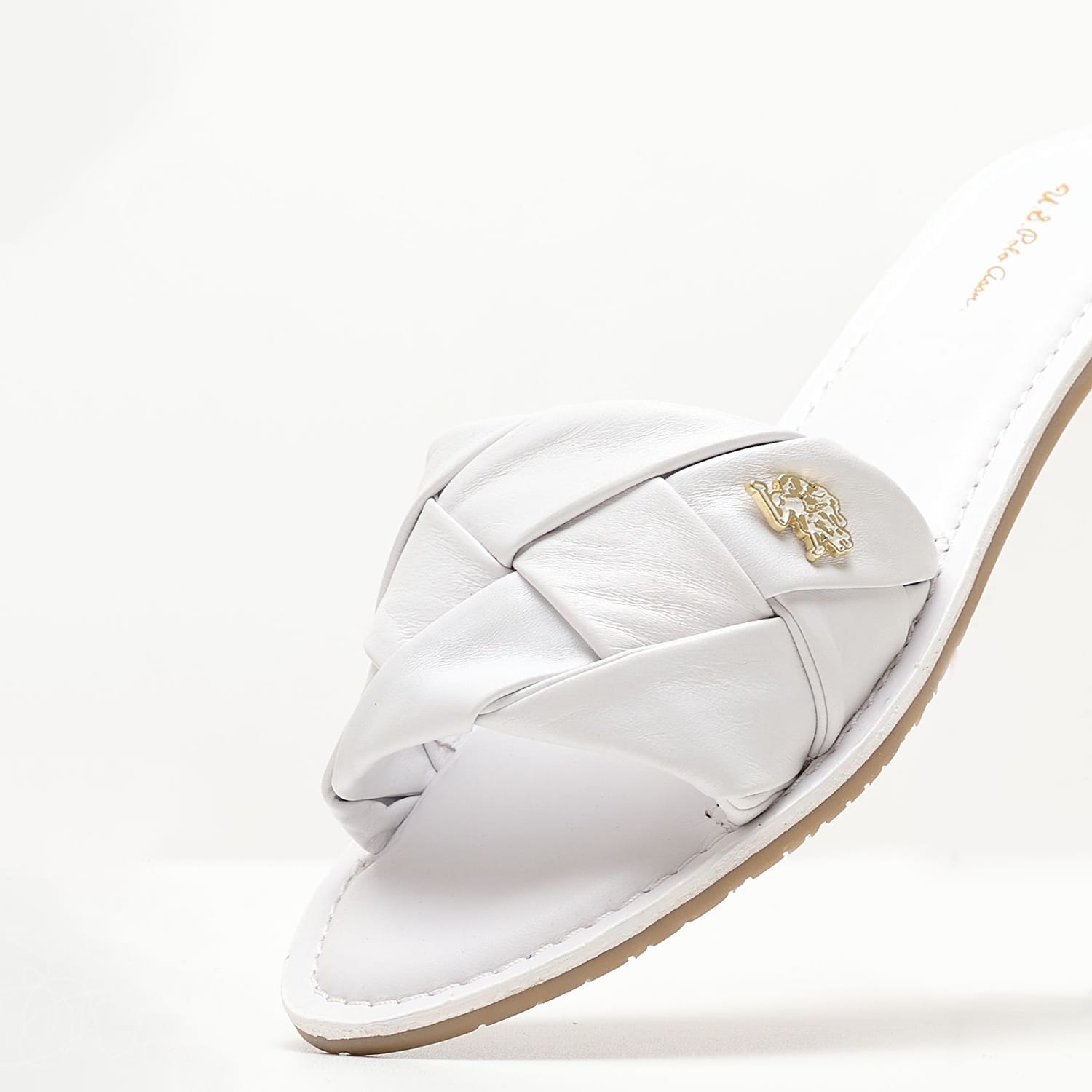 Γυναικεία Flats Linda003 Άσπρο Δέρμα U.S. Polo Assn. Γυναικεία Flats Linda003 Άσπρο Δέρμα U.S. Polo Assn.