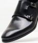 Ανδρικά Μοκασίνια V4966.GLM Μαύρο Δέρμα Boss shoes