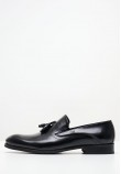 Men Moccasins X5429.GLM Black Leather Boss shoes