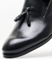 Men Moccasins X5429.GLM Black Leather Boss shoes