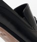 Men Moccasins X5429.GLM Black Leather Boss shoes