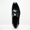Men Moccasins X5429.GLM Black Leather Boss shoes Men Moccasins X5429.GLM Black Leather Boss shoes