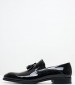 Men Moccasins V5429.Pat Black Patent Leather Boss shoes