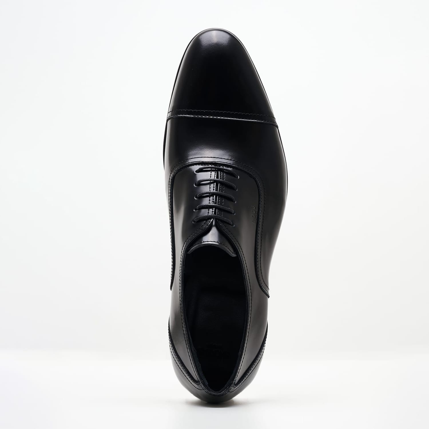 Ανδρικά Παπούτσια Δετά V5974.FLO Μαύρο Δέρμα Boss shoes Ανδρικά Παπούτσια Δετά V5974.FLO Μαύρο Δέρμα Boss shoes